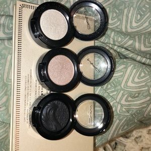 3 Mac eyeshadows